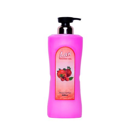Lan Shower Gel- 500ml Mixed Berries